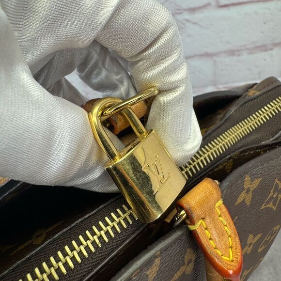 Louis Vuitton Brown Grand Palais Monogram Handbag - Picture 12 of 16